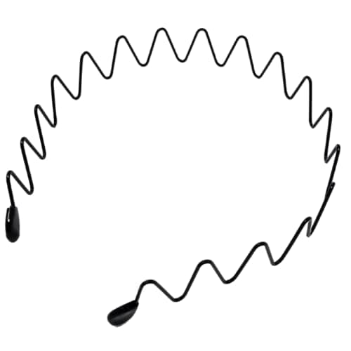 Black Metal Wire Alice Band - 11 Variations