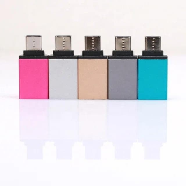 UniSync Converter: OTG Adapters, USB 3.1 to Type-C (Black)