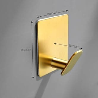 DELITON Gold Wall Hooks
