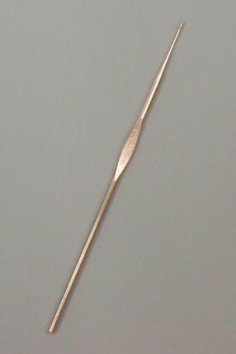 5" Steel Crochet Hook Size 14 (.6 mm)