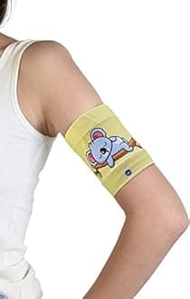Dia-Band Kids, Armband for CGM Freestyle Libre, Medtronic, Dexcom, Omnipod and More - Comfortable and Reusable Diabetic Armband for Glucose Sensor. (Junior.XS (17-19 cm))