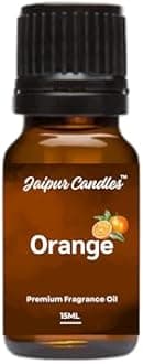 Orange Fragrance Oil | 15 ml | Aroma Oil for Home Fragrance | Best for Aromatherapy | Use in Diffusers, Candles, Air Fresheners (15ML, Orange)
