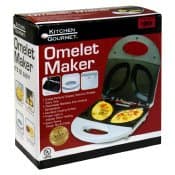 Omelet Maker, White Electric Non-stick