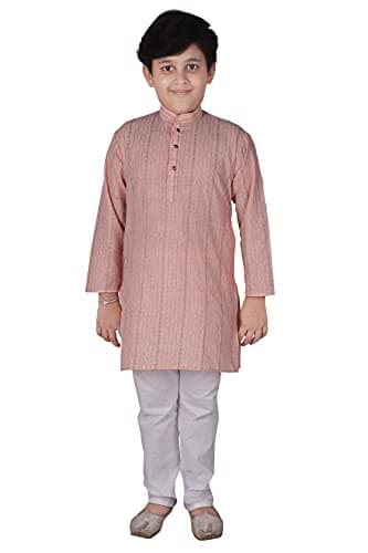 Pro-Ethic Style Developer Cotton Kids Kurta Pyjama For Boys | Kurta Paijama Set, (S-145)