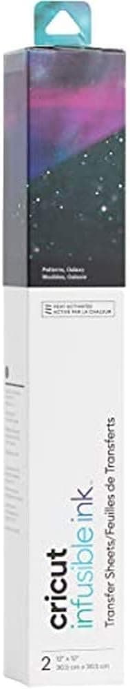 Cricut 2007506 Infusible Ink Transfer Sheet Patterns, Galaxy, 2