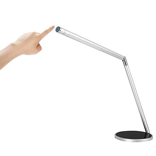 Joly Joy LED Desk lamp with Touch Control, Dimmable Table Lamp, Eye- Care Office Light, 6 Color Temperatures with 4 Brightness Levels, Memory Function, 10 and 40 Minute Timer