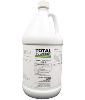 Total Solutions Liquid Fertilizer 20-2-3 - (4 Gallon Case)