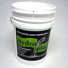 C121 HydroPlug - Fast Setting Leak Stopping, Patching and Anchoring Mortar, 48lb. Pail
