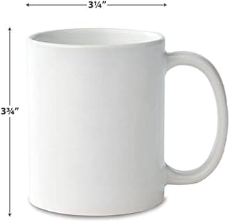 Mustache Personalized Coffee Mug - 11 oz. ceramic, Add Your Name, Microwave safe, Men's gift