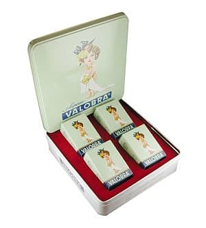 Valobra Valobra Assorted Soap Gift Tin 4 bars