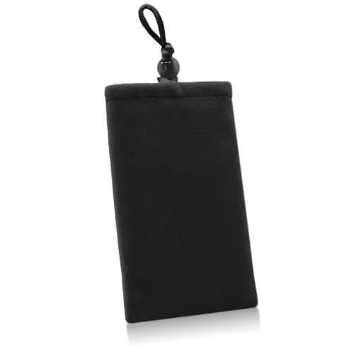 BoxWave Sprint Palm Centro Case - BoxWave Velvet Palm Centro Pouch, Slim-Fit Carrying Sleeve (Jet Black)