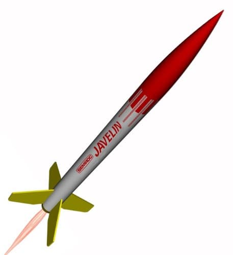Semroc Flying Model Rocket Kit Javelin KV-16