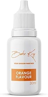 BAKE KING Orange Flavour Essence 30ml | Baking Essential Ideal for Cakes, Jams, Cookies, Ice Creams, Chocolate