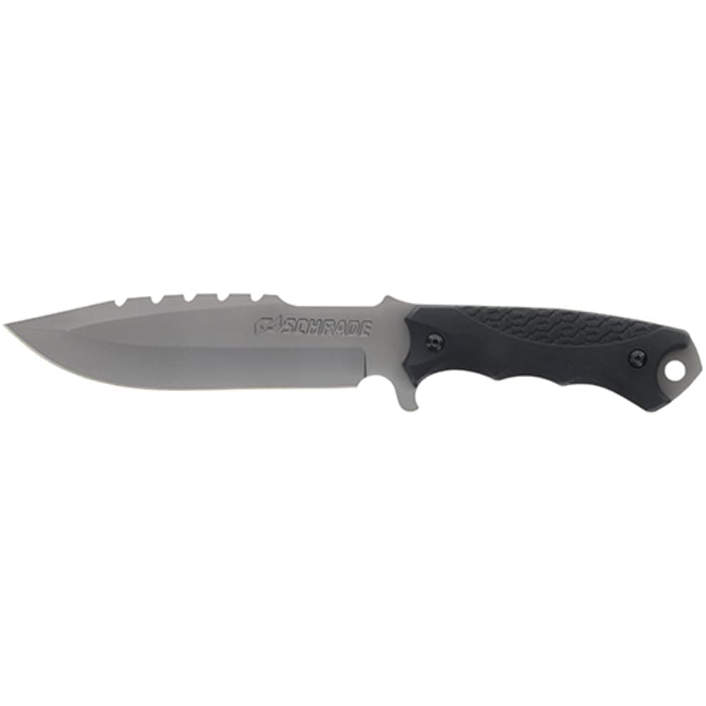 Delta Class Extreme Survival Fixed Blade 10.75in with 6in AUS-10 Steel Blade and Non-Slip Grip for Camping and Bushcraft