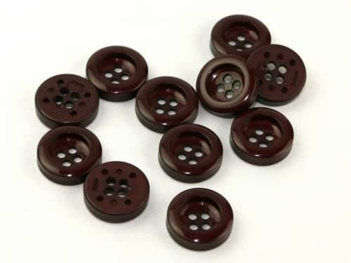 Dill Round Chunky Coat Buttons - per Pack of 2