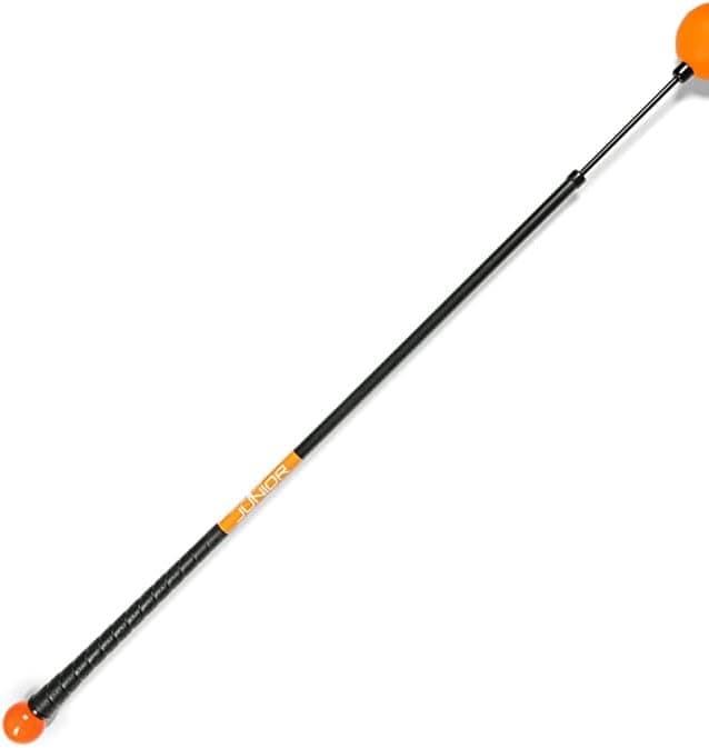 Junior Golf Swing Trainer Aid for Improved Rhythm, Flexibility, Balance, Tempo, and Strength - 38”