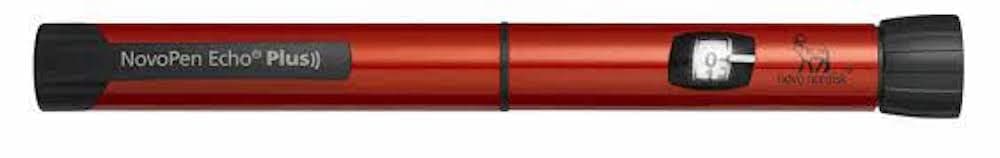 NOVOPEN Echo Plus RED Insulin Pen, RED Colour