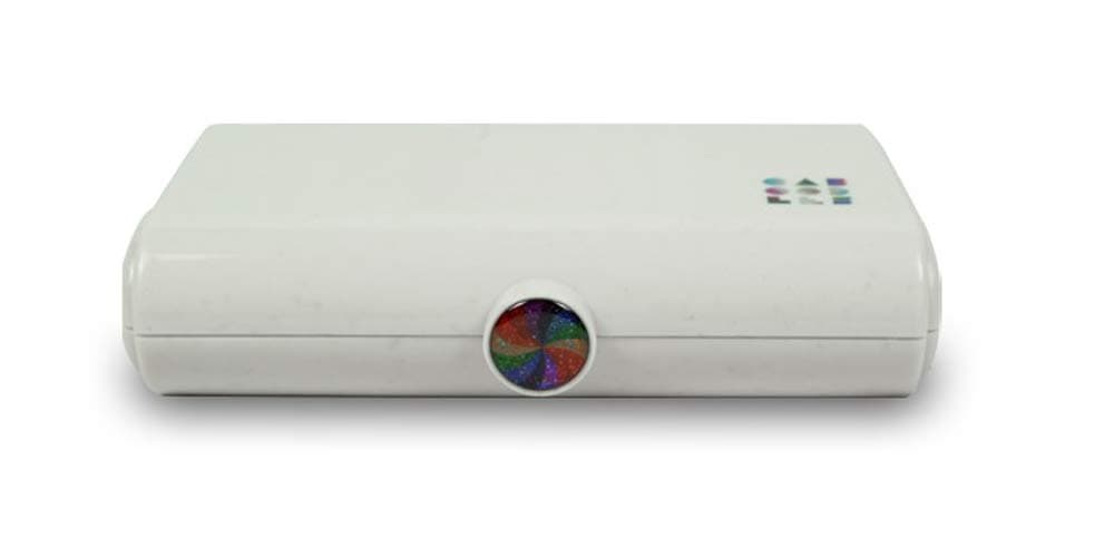 Caboodles Rainbow Rad - Take It Touch-Up Tote Makeup Organizer, Opal White