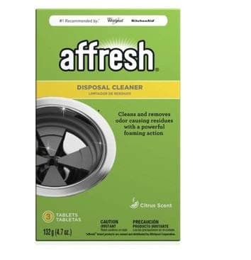 Affresh Garbage Disposal Cleaner, Removes Odor-Causing Residues, 9 Tablets [3 Pack]