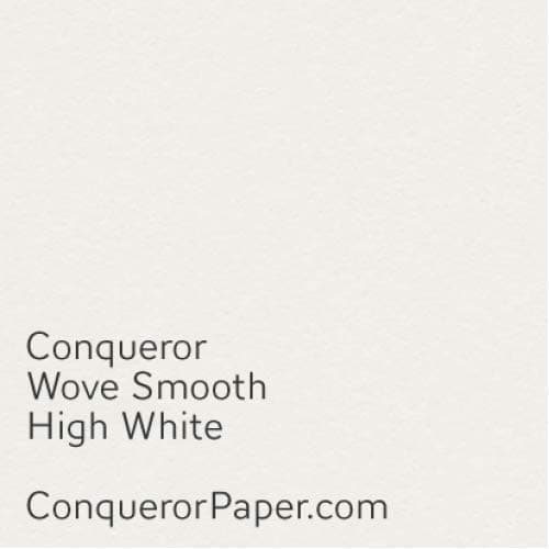Conqueror A4 Paper High White Wove Watermark 50 Sheets