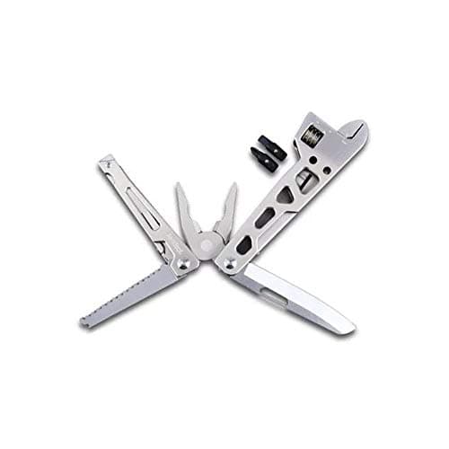 NEXTOOL 9 IN 1 Multi-Function Tool Field Survival Repair Tool Folding Knife Wrench - silver