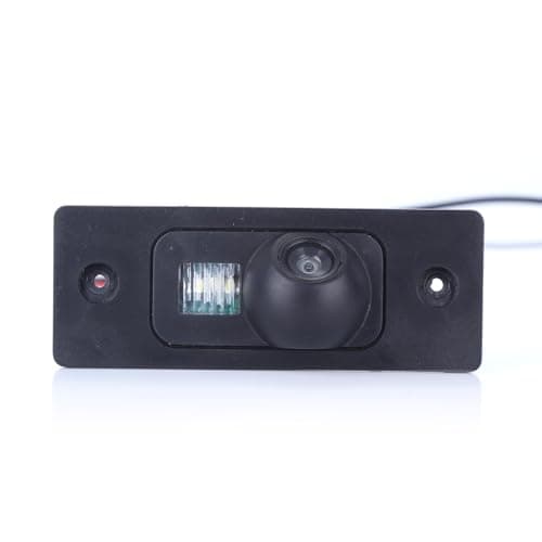 HD CCD License Plate Light Rear View Reversing Camera Backup Camera Replacement for Audi TT 8J 2007/Porsche Cayenne 9PA 2003-2010(NO.DC604)