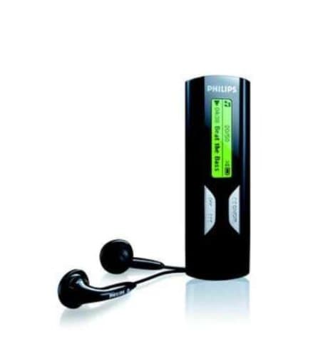 Philips SA1110/37 1 GB Flash MP3 Player (Black)