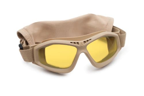 Revision Military Bullet Ant Tactical Goggle Basic Yellow High-Contrast 4-0045-0138 Bullet Ant Tactical Goggle Basic Yellow High-Contrast Tan, Yellow