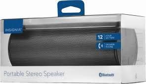 Insignia NS-SPBTWAVE2-BK Wave 2 Portable Bluetooth Speaker - Black