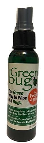 Greenbug Bug Repellent: All Natural Bug Spray Safe for Baby, Kids, Adults and Pets. Power of Cedar Oil as Natural Insect Repellent and Killer