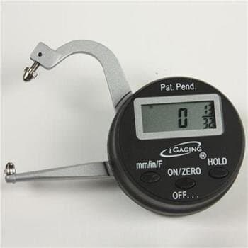 Digital Electronic THICKNESS GAGE 0-1''/25mm MICROMETER CALIPER Inch/mm/Fractions