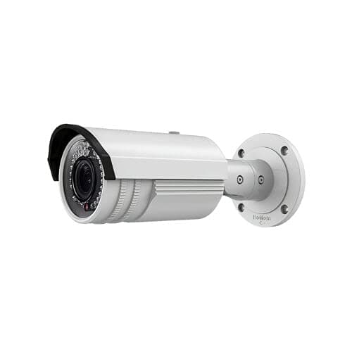 Hikvision DS-2CD2620F-IS Bullet Network Camera 2MP, HD 1920X1080P, 2.8-12mm Varifocal Lens, PoE/12VDC, IP66 Weatherproof, IR Up to 30 Meters, H.264/ MJPEG, Micro SD/SDHC/SDXC Card Slot, True Day/Night