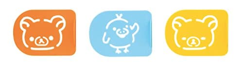 San-X Rilakkuma Relax Bear Plastic Cake Coffe Stencil