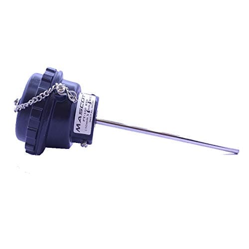 Mascot RTD PT 100 Head Type Sensor along with Calibration Certificate, 3 Wire (150x6 mm)