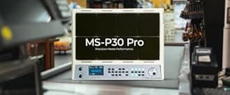 M-Studio MS-P30 PRO Digital Percussion Octapad With New Indian Tones and Bluetooth (White)