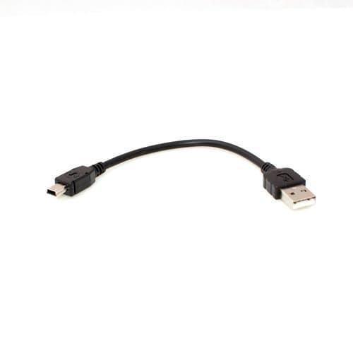 TheFlyingWhopper short USB 2.0 A to mini B 5 pin cable, a very useful 10cm