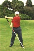 Randy Myer's Golf Stretching Pole by Golf Stretching Pole