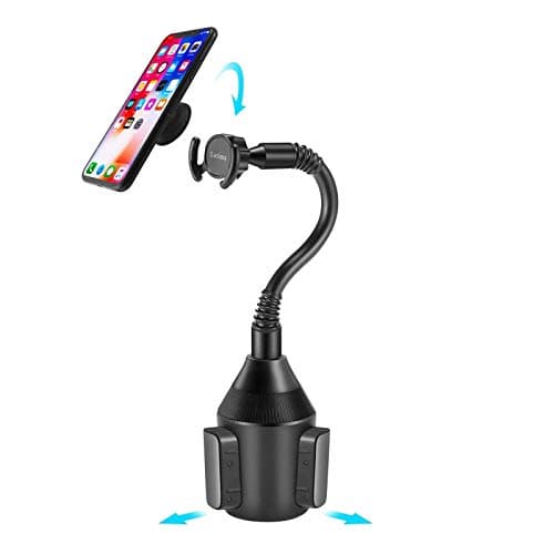 Lorima Cup Phone Holder for Car - Car Mount for Users Universal Adjustable Portable Car Cup Holder for Cell Phones