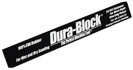 Dura-Block AF4420 Hook & Loop Black Standard Sanding Block