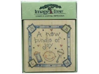 A New Bundle of Joy Rubber Stamp Boy by Image Tree