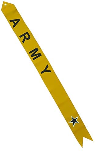 Army Flag Streamer, Blue Star