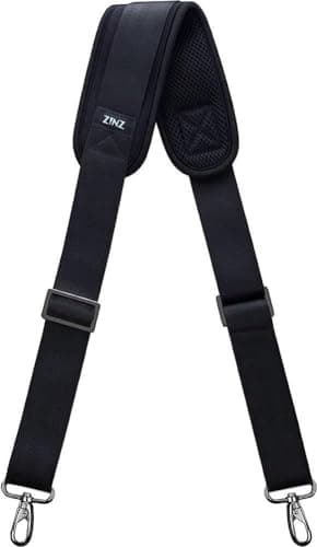 ZINZ Bag Shoulder Strap, Padded Adjustable Shoulder Strap Replacement
