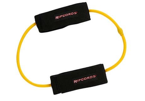 RipcordsResistance Exercise Bands: Yellow Leg Cord