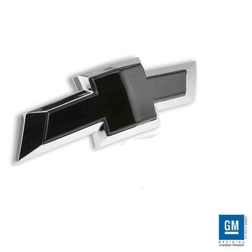 Billet Bowtie Rear Tailgate Emblem 2016-2017 Chevy Silverado 1500 (Black) SL283RB by Empire Vehicle Accessories