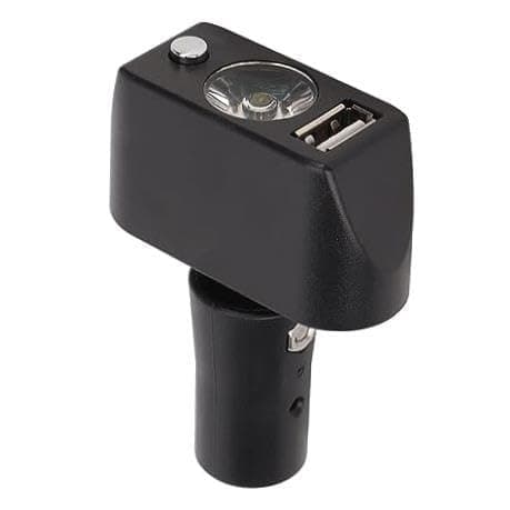 Enhanced Power Wheelchair Light with XLR Head USB Charging | Adjustable Angle | Wheelchair Lighting Controller | Electric Wheelchair Accessory - Illuminate Your Safely