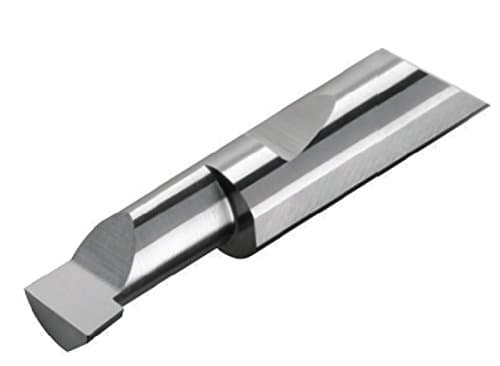 Micro 100QBB-180500X Boring Tool - Right Hand - Quick Change, 196" Min Bore Dia, 1/2" Max Bore Depth, 045" Proj, 055" Offset, 005" Corner Rad, 1/4" Shank Dia, 2" OAL, AlTiN