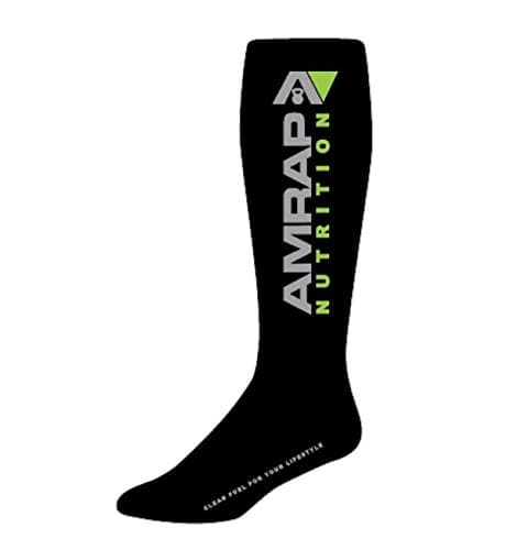 Unisex AMRAP Nutrition Branded Knee High Socks