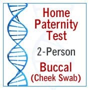 Home DNA Paternity Test (2 person)