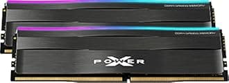 SP Silicon Power Silicon Power XPOWER Zenith RGB DDR4 16GB (8GBx2) 3200MHz PC4-25600 CL16 1.35V 288-Pin UDIMM Gaming Desktop PC Computer RAM Memory Module SP016GXLZU320BDD