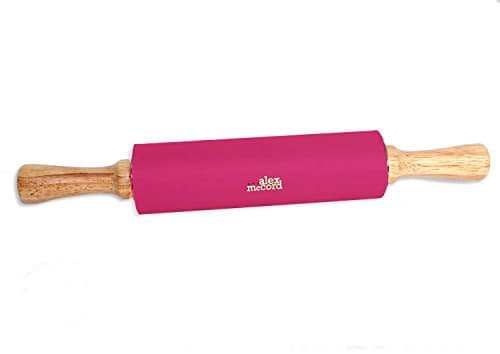 Alex McCord 14″ Silicone Rolling Pin (Pink)